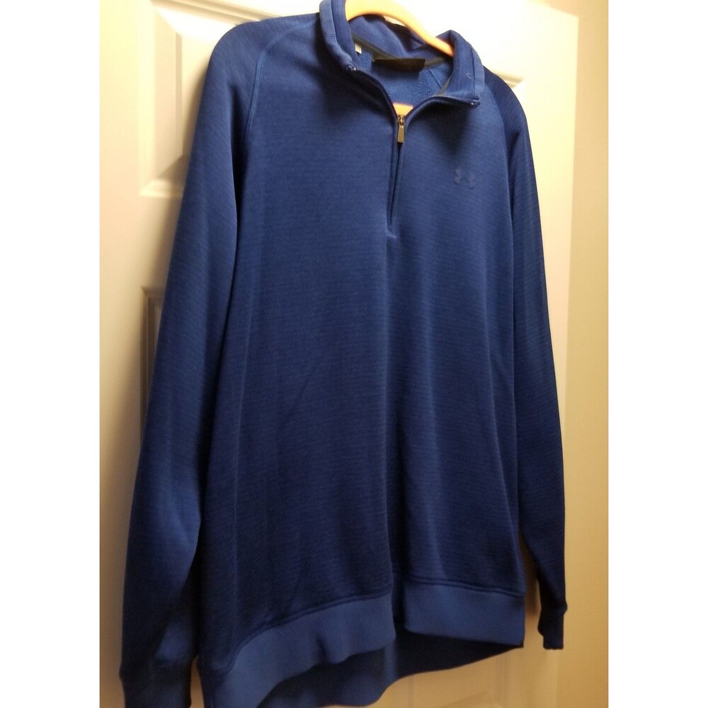 Under Armour 1/4 zip storm loose Coldgear pullover size 2xl